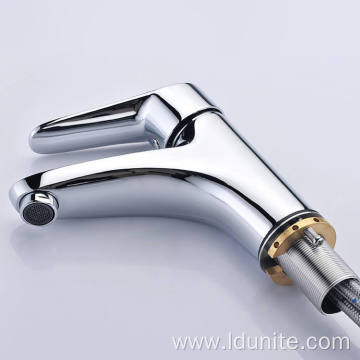 Chrome Brass Faucets Mixers Taps Bathroom Basin Faucet